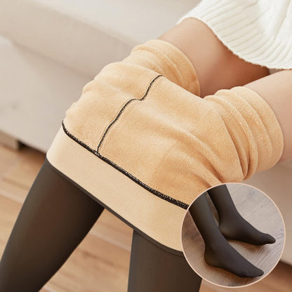 Oversized Cashmere Tight Thermal Pants Autumn And Winter Cashmere Leggings For Women