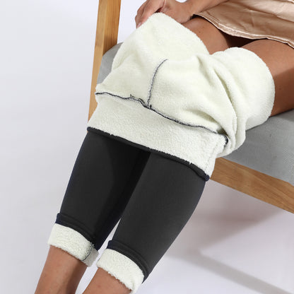 Oversized Cashmere Tight Thermal Pants Autumn And Winter Cashmere Leggings For Women